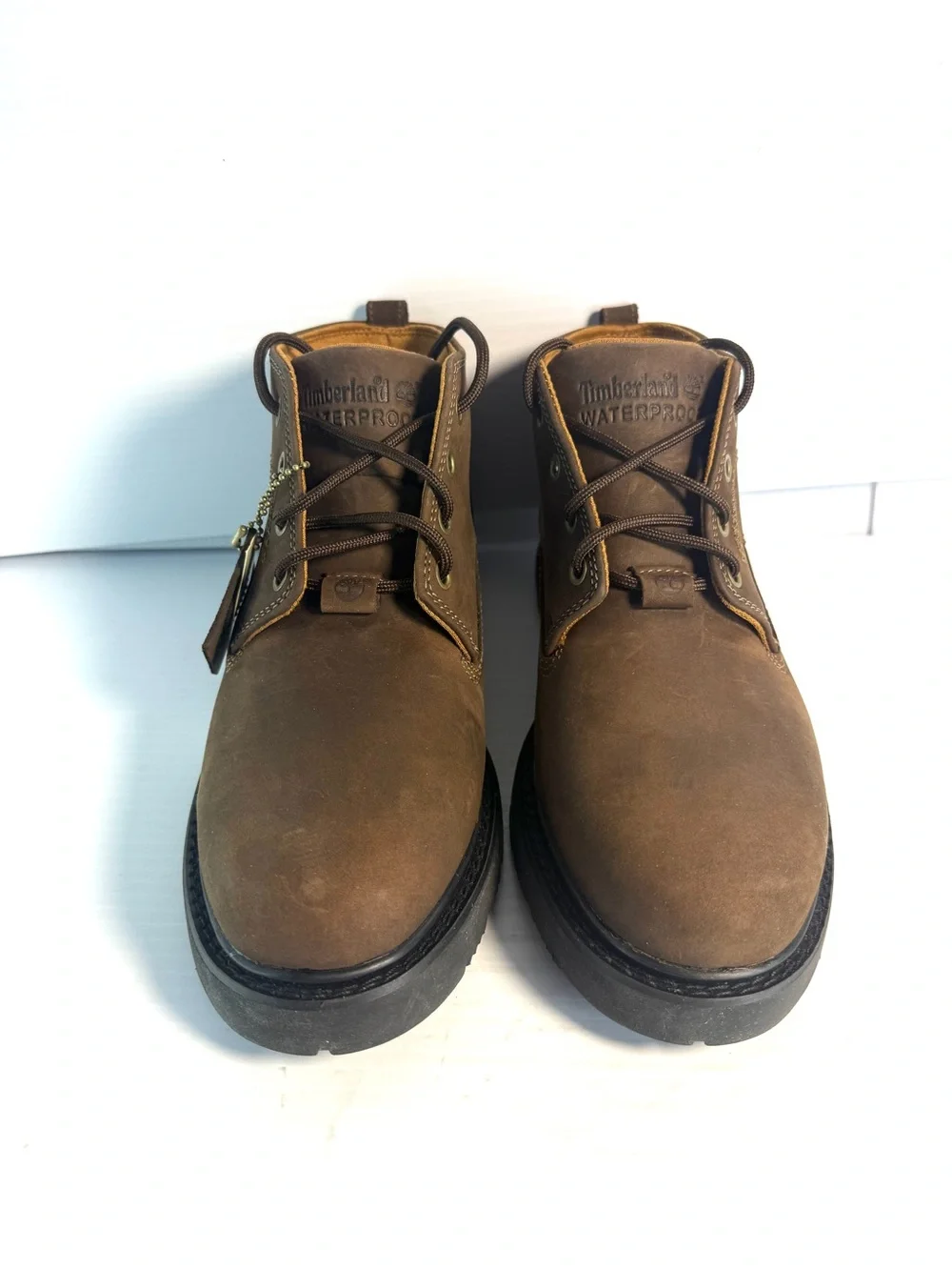 Timberland Brown Waterproof Men’s Lace-Up Work Boots